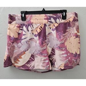 *NEW w/Tags World Wide Sportsman‎ Womens Large Purple Charter Shorts Fish UPF 50